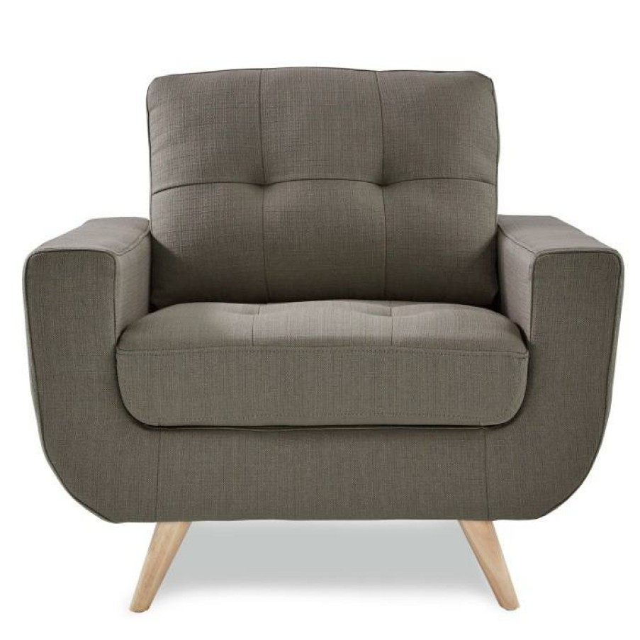 Living Room Homelegance (Homerica East) | Homelegance Furniture Deryn Chair In Gray 8327Gy-1