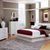 Bedroom Coaster Z2 Premium | Jessica Contemporary White Queen Four Piece Set