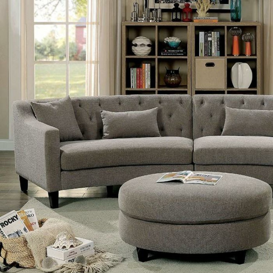 Living Room FOA East | Sarin Warm Gray Sectional