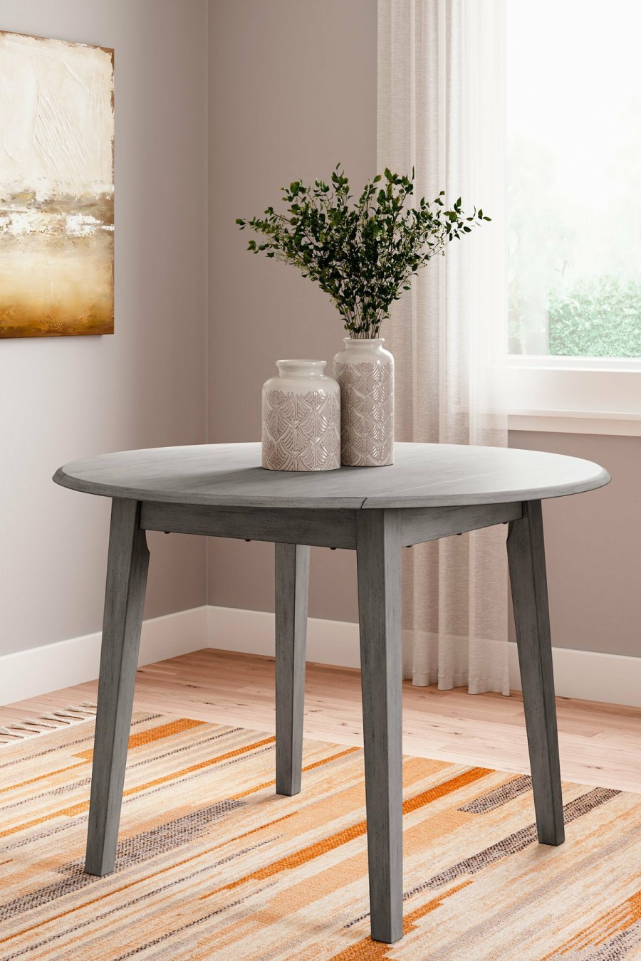 Dining Room Ashley Furniture | Shullden Drop Leaf Dining Table