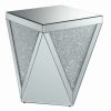 Living Room Coaster Z2 Premium | G722507 Contemporary Silver Side Table