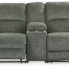 Living Room Ashley Furniture | Goalie 3-Piece Reclining Loveseat With Console