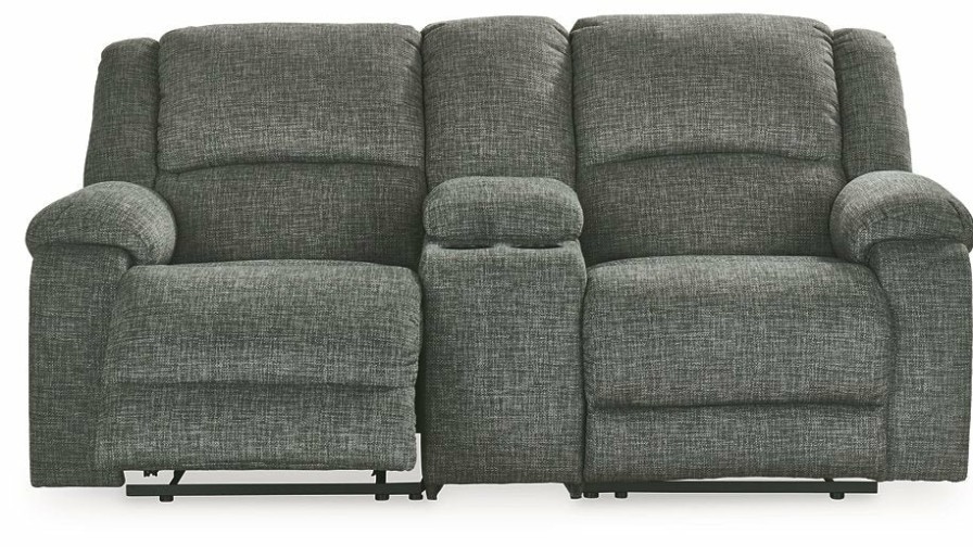 Living Room Ashley Furniture | Goalie 3-Piece Reclining Loveseat With Console