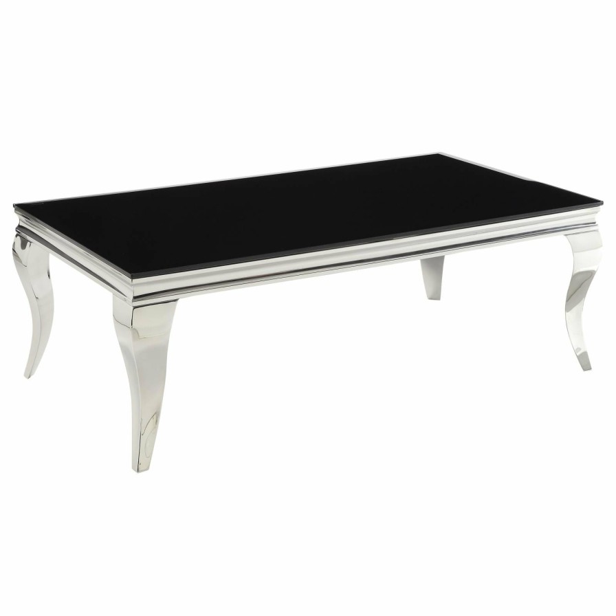 Living Room Coaster Z2 Premium | G705018 Contemporary Black Coffee Table