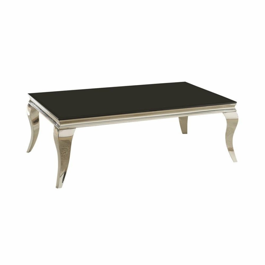 Living Room Coaster Z2 Premium | G705018 Contemporary Black Coffee Table