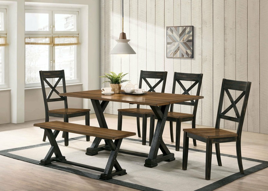 Dining Room FOA East | Yensley 7 Pc. Dining Table Set