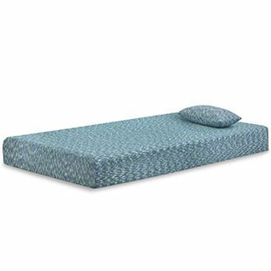 Mattress Ashley Furniture | Ikidz Blue Mattress And Pillow