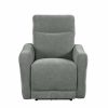 Living Room Homelegance (Homerica East) | Homelegance Furniture Edition Power Lay Flat Reclining Chair In Dove Grey 9804Dv-1Pwh