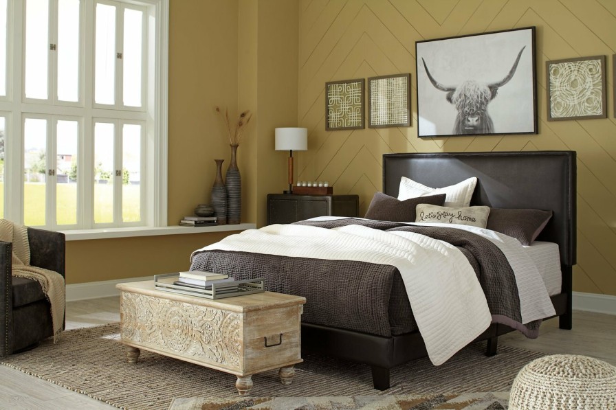 Bedroom Ashley Furniture | Mesling Upholstered Bed