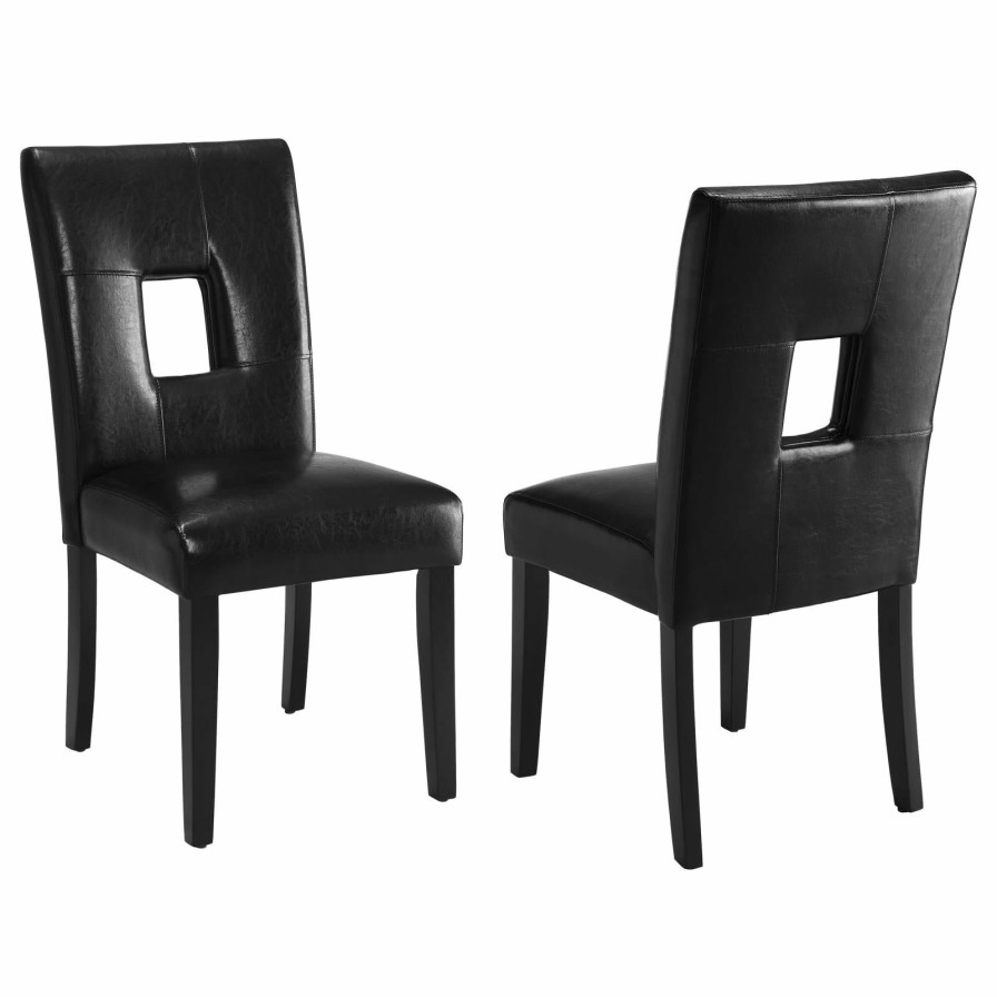 Dining Room Coaster Z2 Premium | Newbridge Causal Black Counter Height Chair