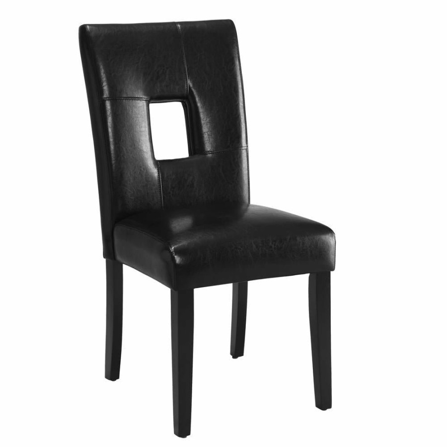 Dining Room Coaster Z2 Premium | Newbridge Causal Black Counter Height Chair