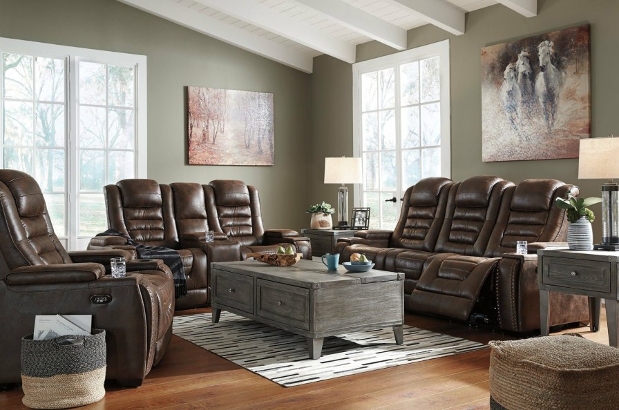 Living Room Ashley Furniture | Game Zone Living Room Set