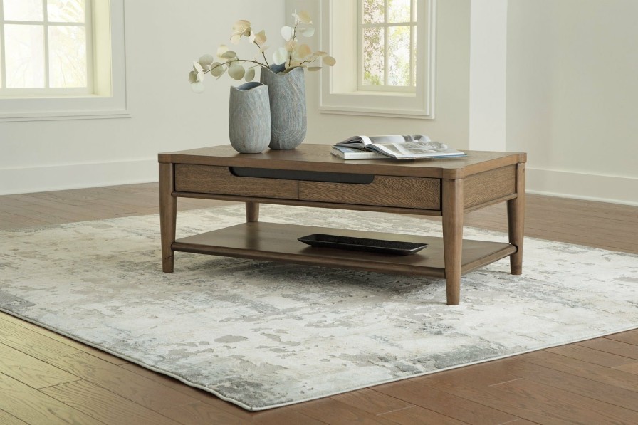 Living Room Ashley Furniture | Roanhowe Coffee Table