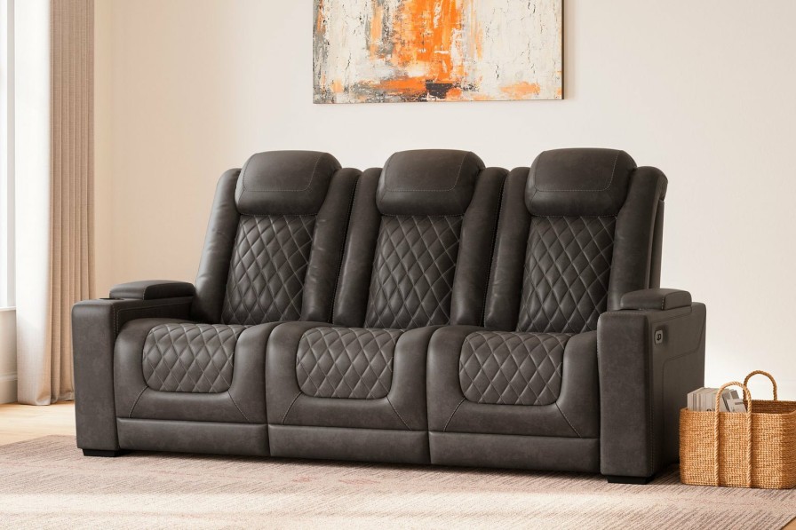 Living Room Ashley Furniture | Hyllmont Power Reclining Sofa