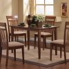 Dining Room Coaster Z2 Premium | G150430 Casual Chestnut Five Piece Dining Set