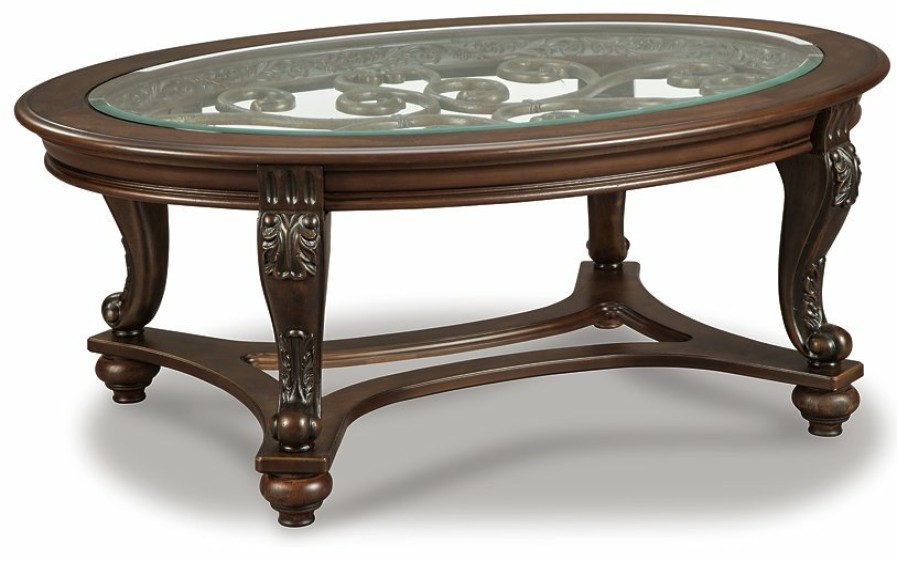 Living Room Ashley Furniture | Norcastle Coffee Table