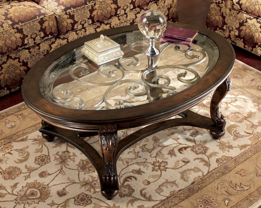 Living Room Ashley Furniture | Norcastle Coffee Table