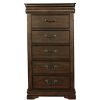 Bedroom Homelegance (Homerica East) | Homelegance Mont Belvieu Lift-Top Lingerie Chest In Dark Cherry 1869-12