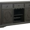 Dining Room Homelegance | Homelegance Arasina Server In Dark Pewter 5559N-40