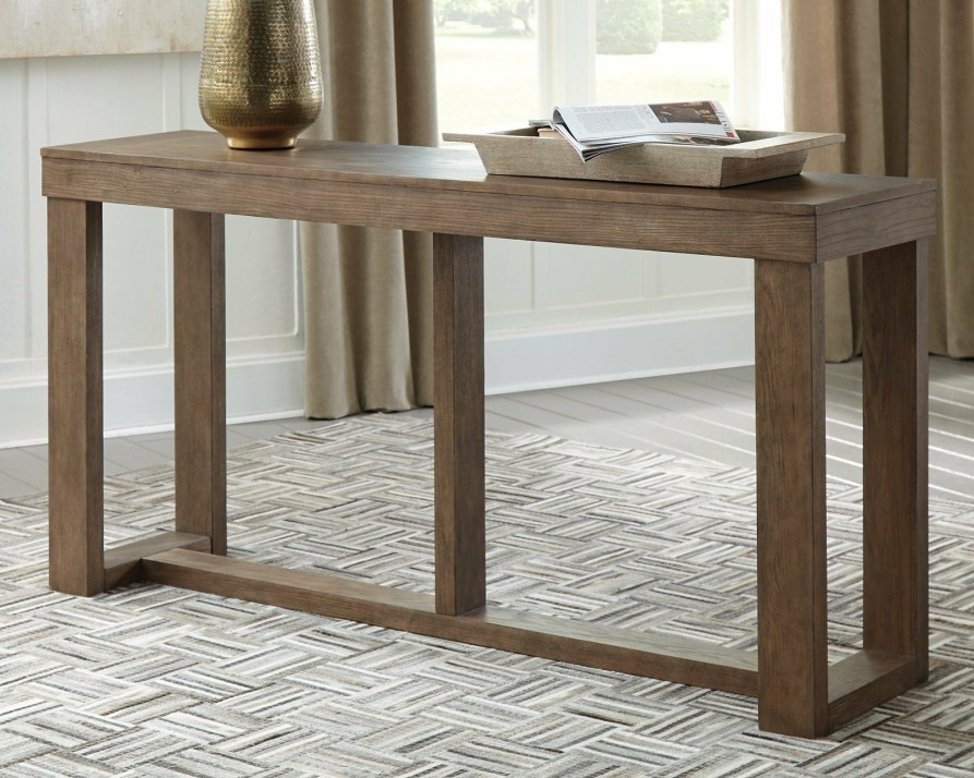 Living Room Ashley Furniture | Cariton Sofa/Console Table