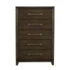 Bedroom Homelegance (Homerica East) | Homelegance Griggs Chest In Dark Brown 1669-9