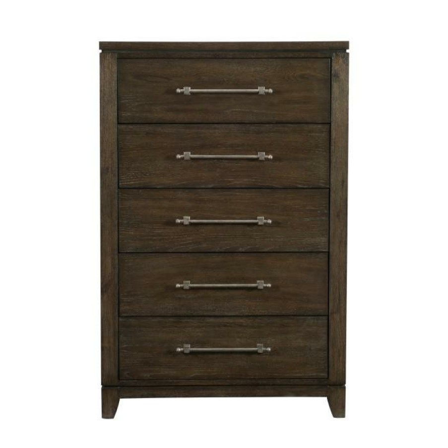 Bedroom Homelegance (Homerica East) | Homelegance Griggs Chest In Dark Brown 1669-9