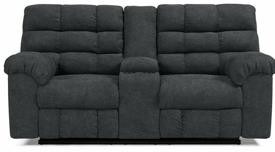 Living Room Ashley Furniture | Wilhurst Reclining Loveseat With Console