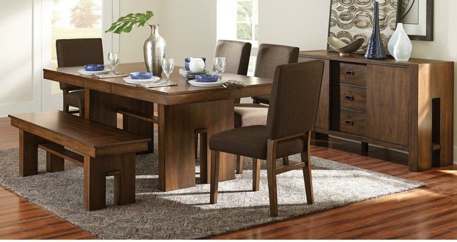 Dining Room Homelegance (Homerica East) | Homelegance Sedley Dining Table In Walnut 5415Rf-78*