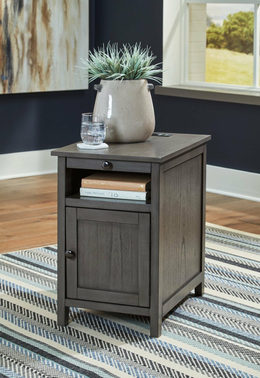 Living Room Ashley Furniture | Treytown Chairside End Table