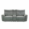 Living Room Homelegance (Homerica East) | Homelegance Furniture Tesoro Power Double Reclining Loveseat In Dark Gray