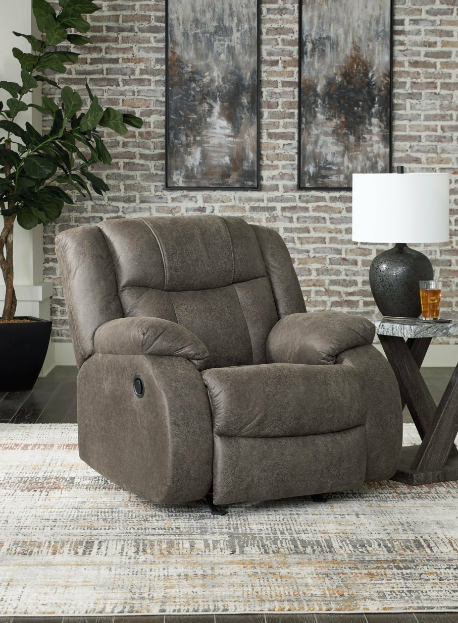 Living Room Ashley Furniture | First Base Recliner