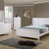 Bedroom Coaster Z2 Premium | Selena Coastal White Full Four Piece Set