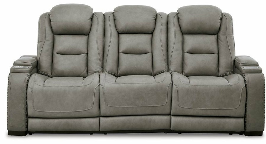 Living Room Ashley Furniture | The Man-Den Power Reclining Sofa