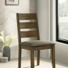 Dining Room Coaster Z2 Premium | Alston Rustic Knotty Nutmeg Dining Chair