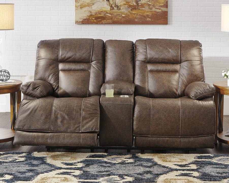 Living Room Ashley Furniture | Wurstrow Power Reclining Loveseat