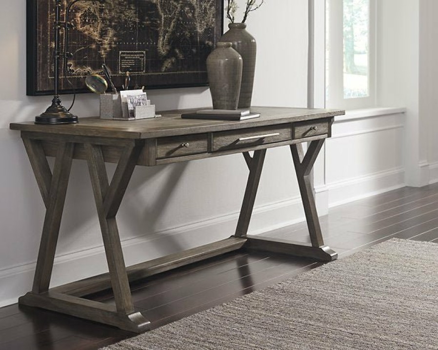 Home Office Ashley Furniture | Luxenford 60" Home Office Desk