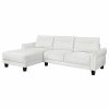 Living Room Coaster Z2 Premium | Caspian Upholstered Curved Arms Sectional Sofa