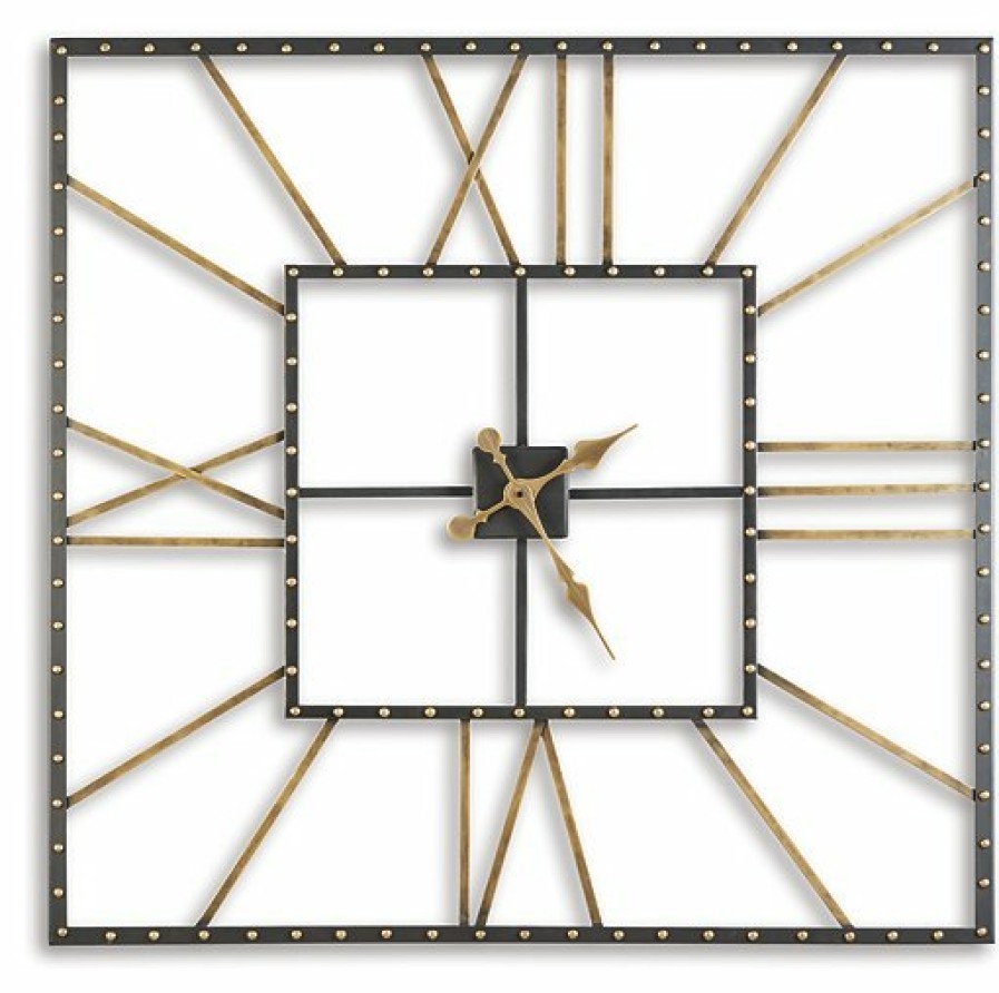 Accessories Ashley Furniture | Thames Wall Clock