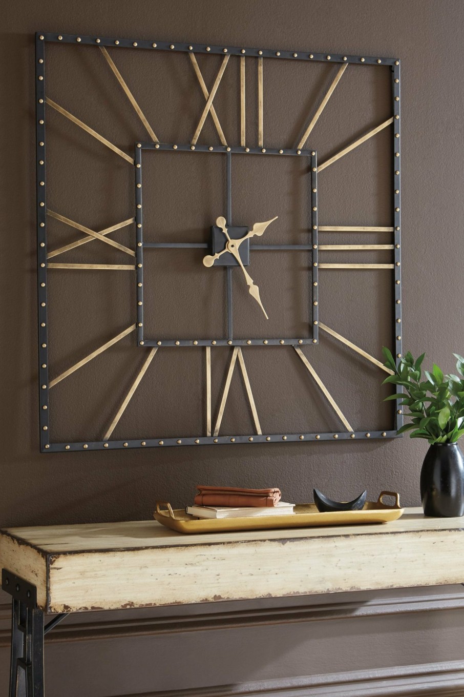 Accessories Ashley Furniture | Thames Wall Clock