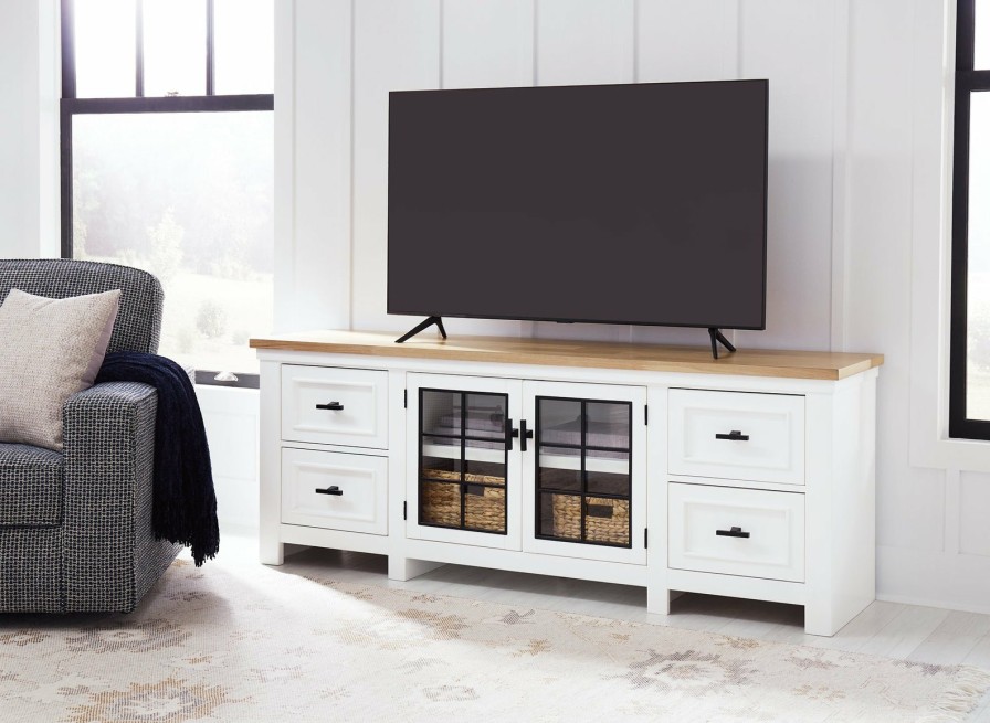 Entertainment Ashley Furniture | Ashbryn 74" Tv Stand