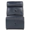 Living Room Homelegance (Homerica East) | Homelegance Furniture Avenue Armless Chair In Navy 9469Nvb-Ac