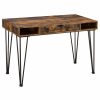 Home Office Coaster Z2 Premium | Industrial Antique Nutmeg Writing Desk