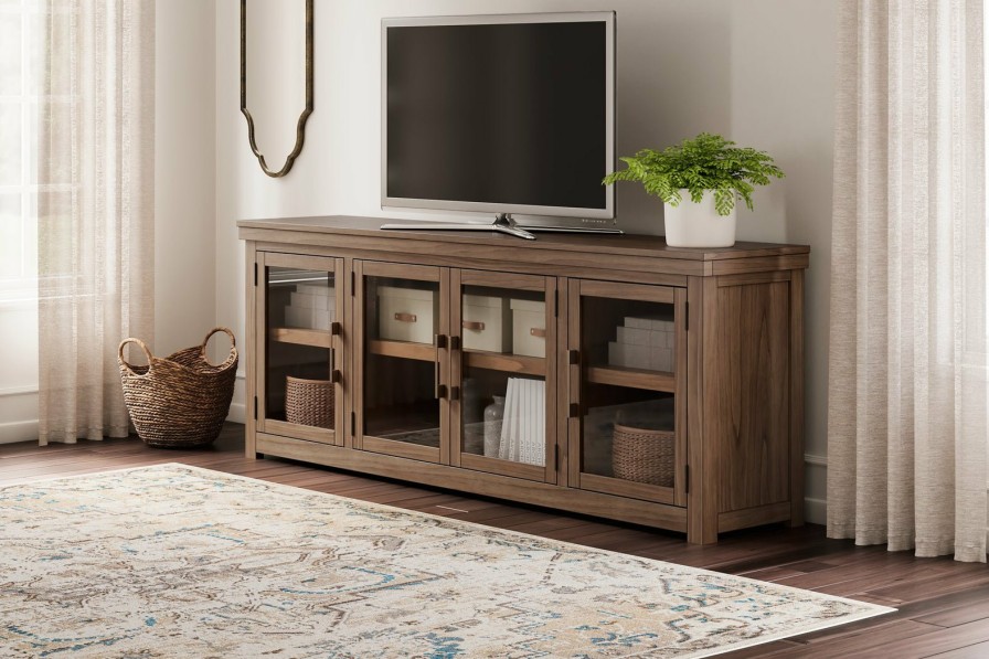 Entertainment Ashley Furniture | Boardernest 85" Tv Stand