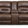 Living Room Ashley Furniture | Stoneland Reclining Loveseat With Console