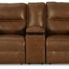 Living Room Ashley Furniture | Francesca Power Reclining Loveseat With Console