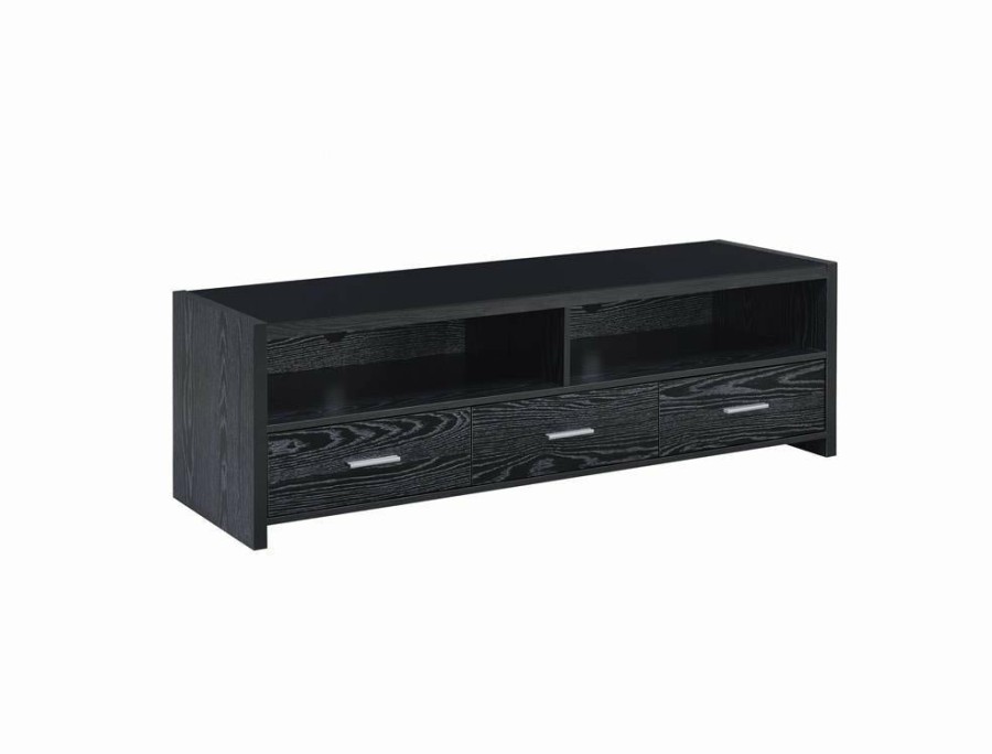 Entertainment Coaster Z2 Premium | G700645 Contemporary Black Oak Tv Console