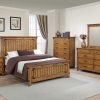 Bedroom Coaster Z2 Premium | G205261F S4 Brenner Rustic Honey Full Four Piece Set