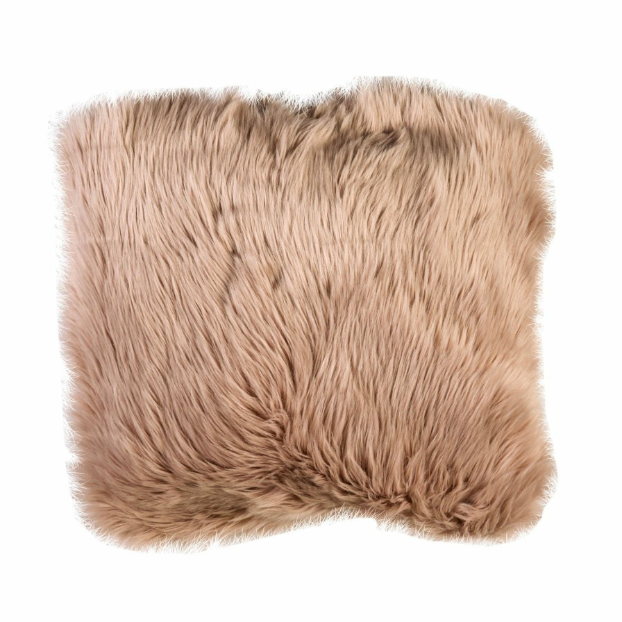 Accessories FOA East | Wendy Blush 20" X 20" Pillow, Fur Blush (2/Ctn)