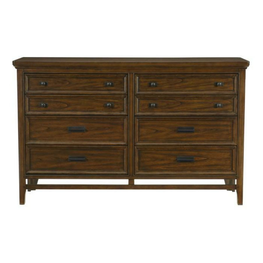 Bedroom Homelegance (Homerica East) | Homelegance Frazier Dresser In Dark Cherry 1649-5