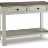 Living Room Ashley Furniture | Bolanburg Sofa/Console Table